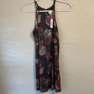 NWT! Sequin Floral Charming Charlie Dress